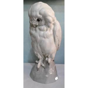 Heubach - Porcelain Owl - Germany 1930s